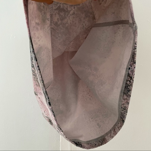 LULULEMON CRZ Y strap marble pink yoga tank top 4 - Picture 11 of 11